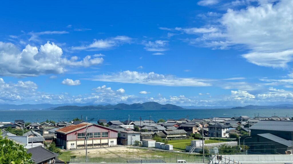 琵琶湖の風景