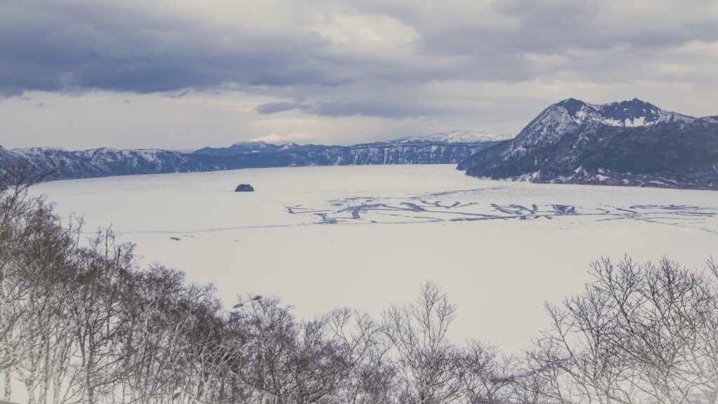 摩周湖の風景