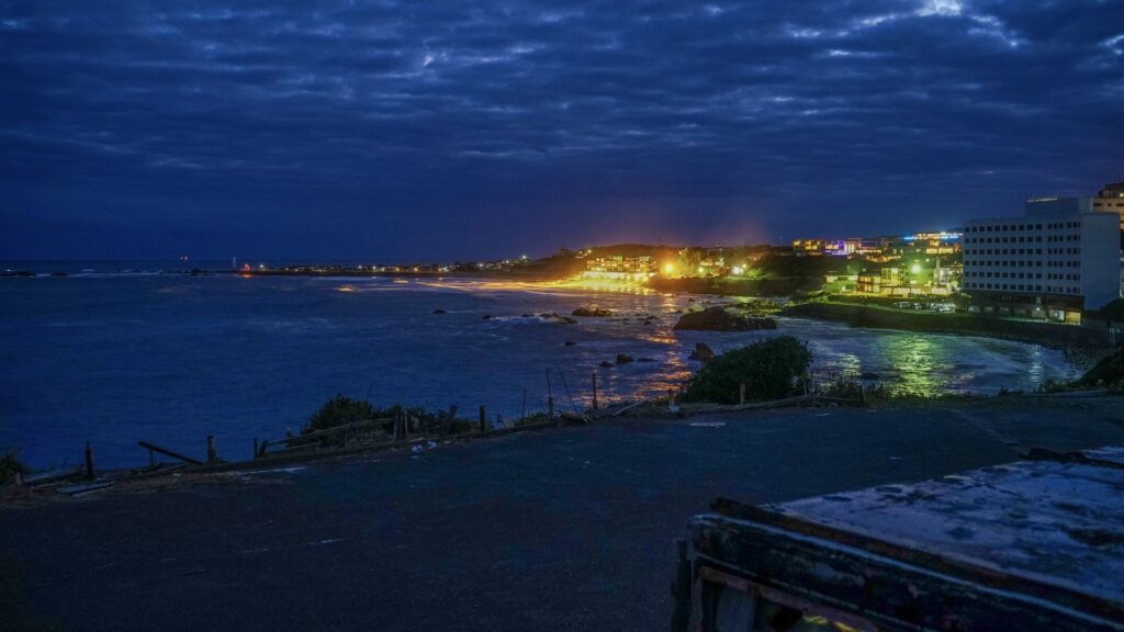 房総半島の夜は早い