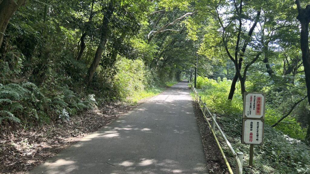 花見川サイクリングコース