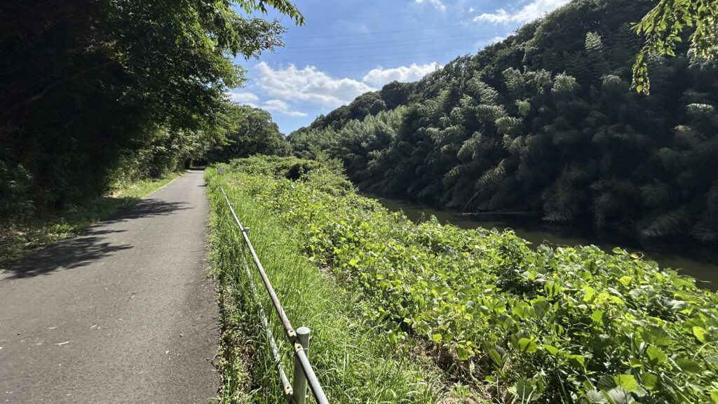 花見川サイクリングコース