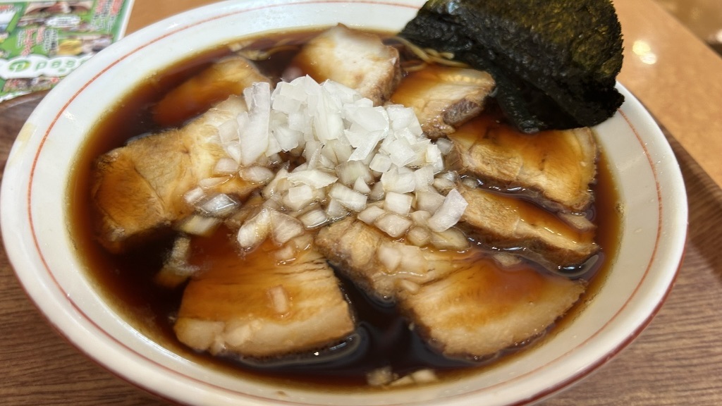 白浜軒の竹岡式ラーメン