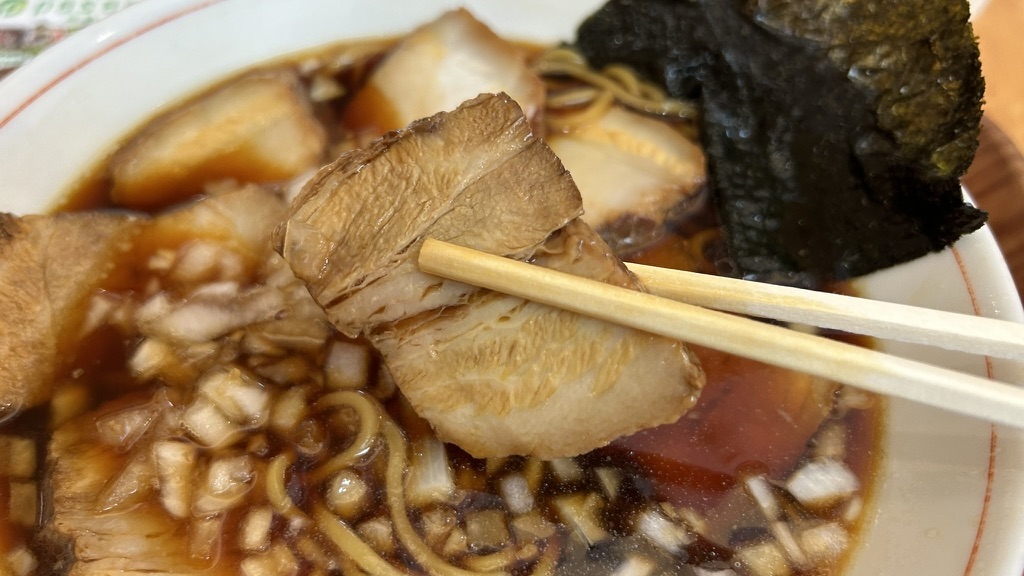 白浜軒の竹岡式ラーメン