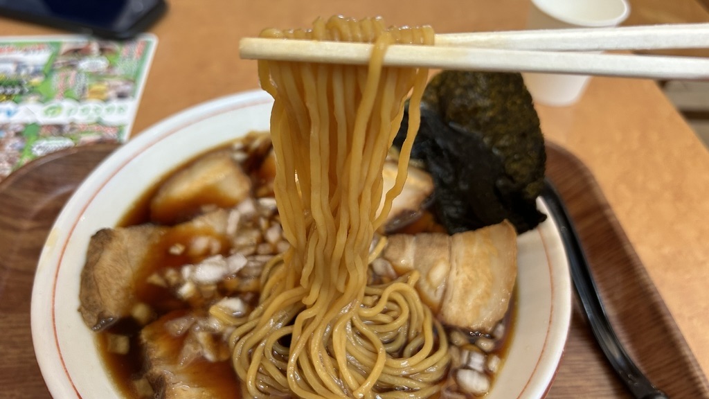 白浜軒の竹岡式ラーメン