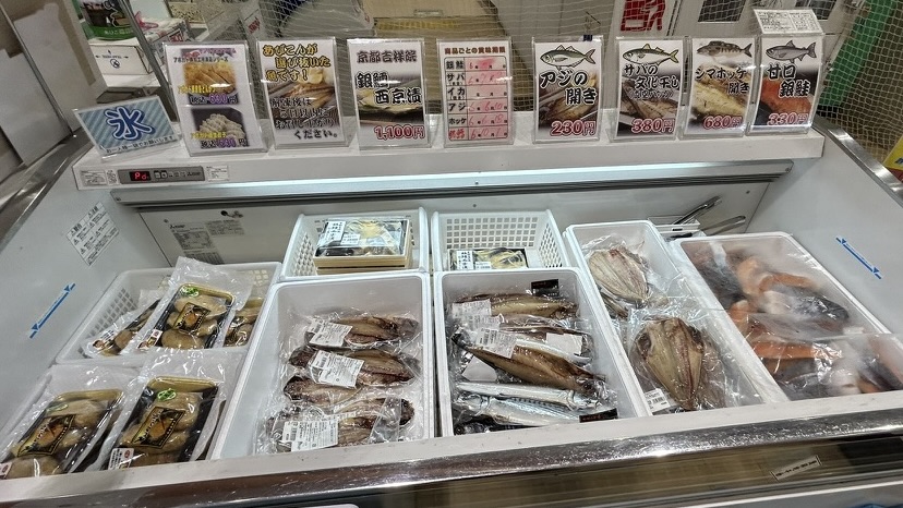 あびこんで販売されている魚