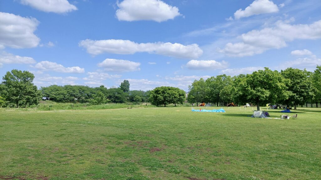 びん沼自然公園の風景