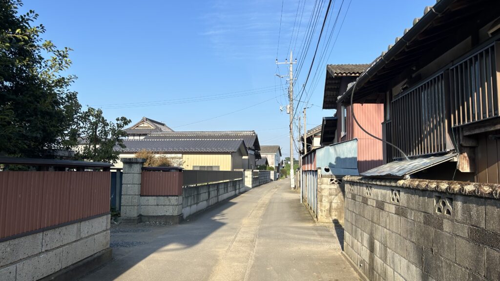 駐停車スペースが無い上郷地区