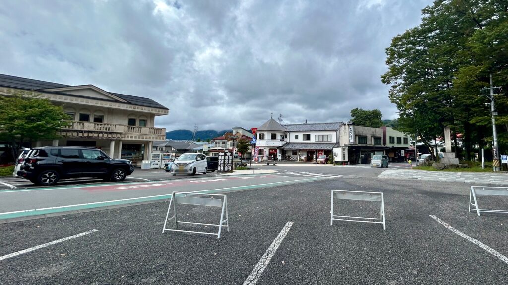 下社・秋宮周辺の風景