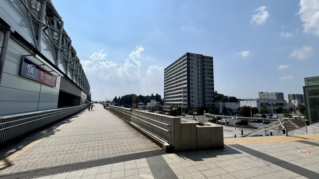 守谷駅周辺の風景