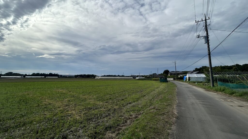 小目沼橋の西岸-平沼地区