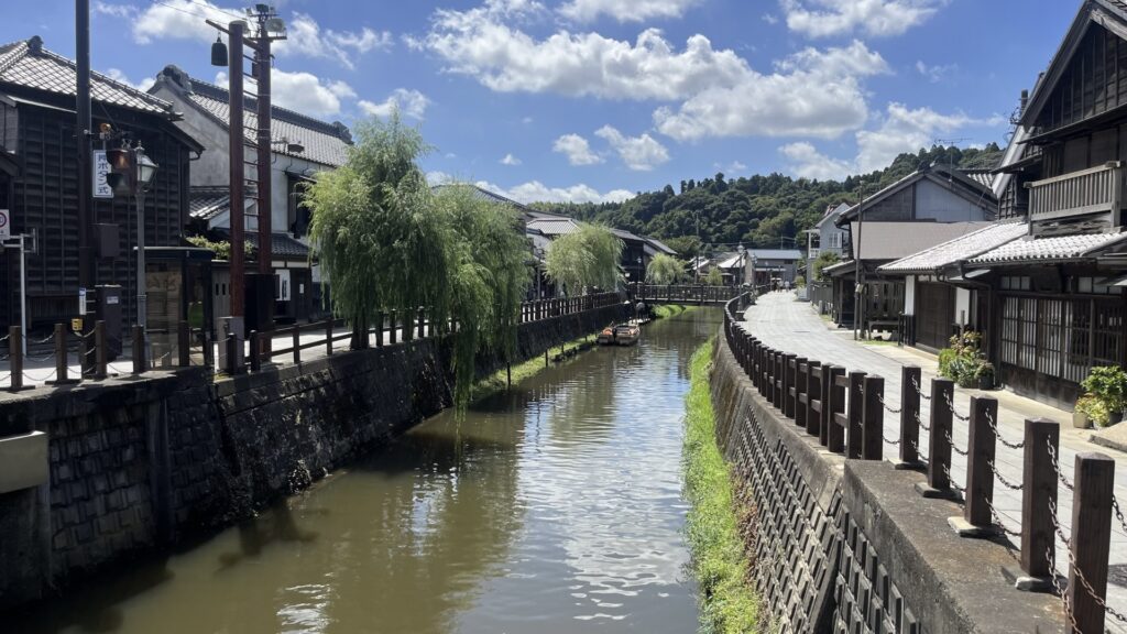 小江戸佐原の街並み