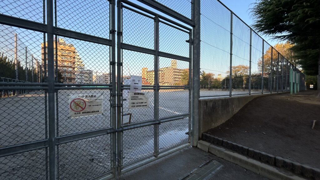 しょうぶ沼公園の少年野球場・広場エリア