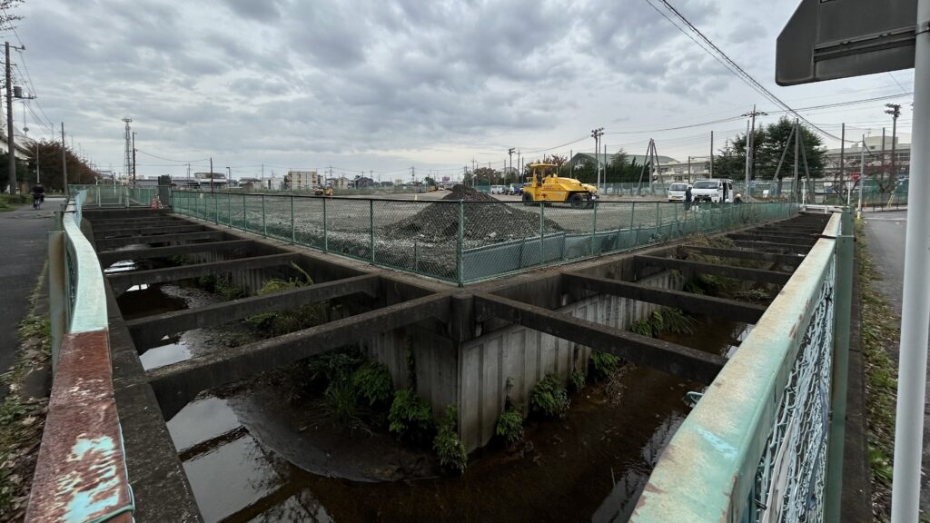 水路が張り巡らされている八潮市