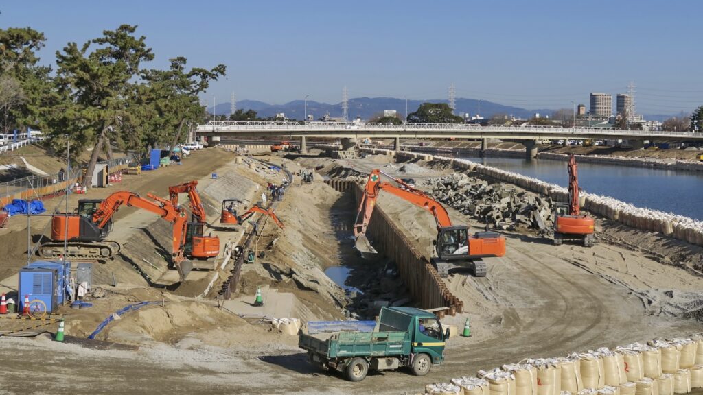 治水や都市開発が進んでいる