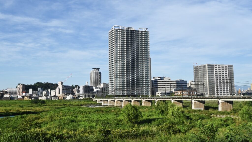 聖蹟桜ヶ丘の街並み