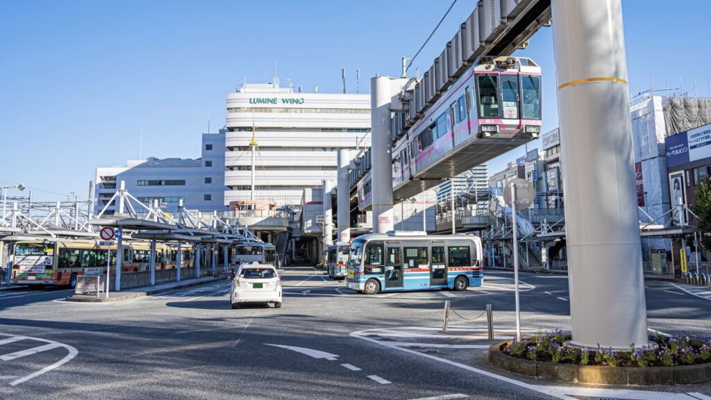 スリルと絶景の湘南モノレール