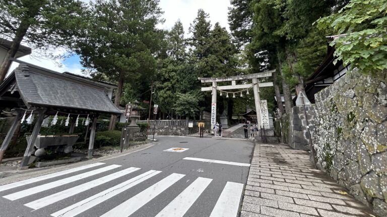 ナビの目的地は駐車場にセットしよう