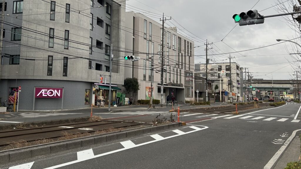 日用品の調達には困らない尾久