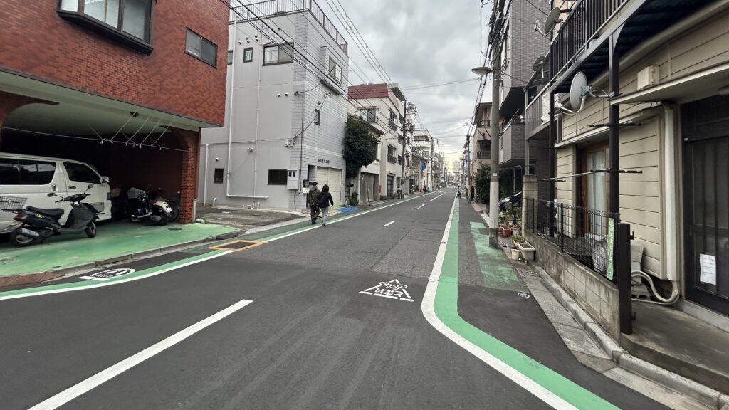 鉄道騒音はごく一般的な尾久