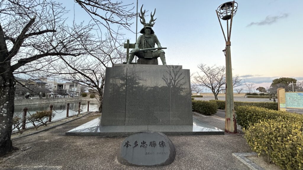 桑名城の天守台跡